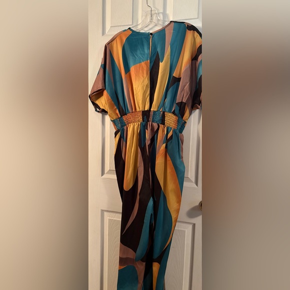 Colorful Geometric Jumpsuit - Picture 5 of 7